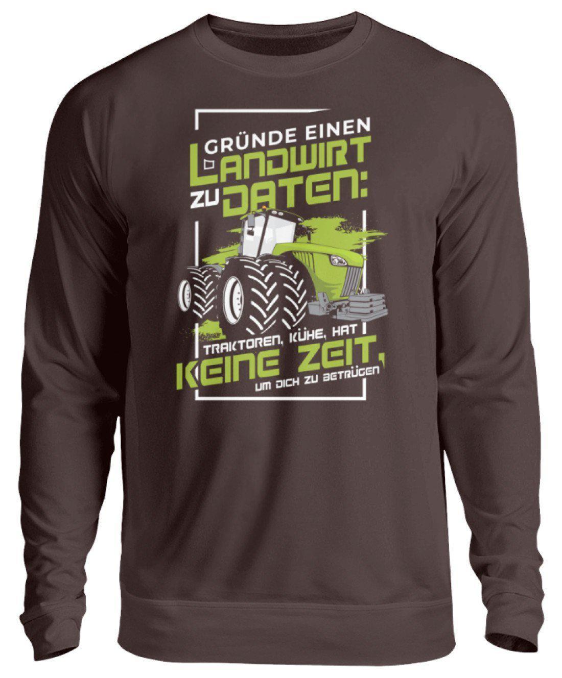 Gründe Landwirt Daten · Unisex Sweatshirt Pullover-Unisex Sweatshirt-Hot Chocolate-S-Agrarstarz