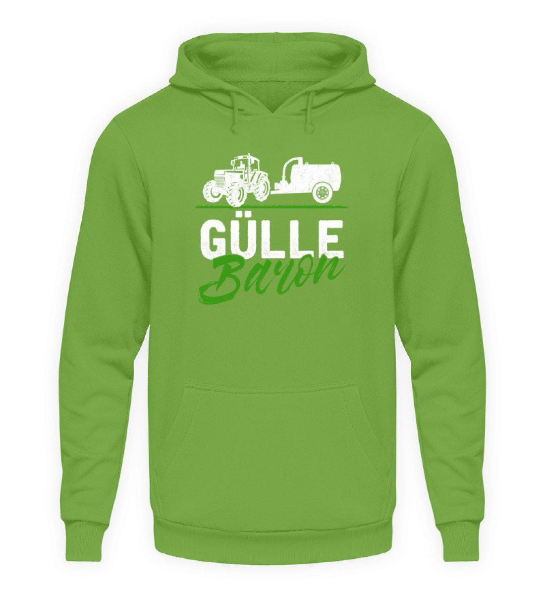 Gülle Baron 2 · Unisex Kapuzenpullover Hoodie-Unisex Hoodie-LimeGreen-L-Agrarstarz