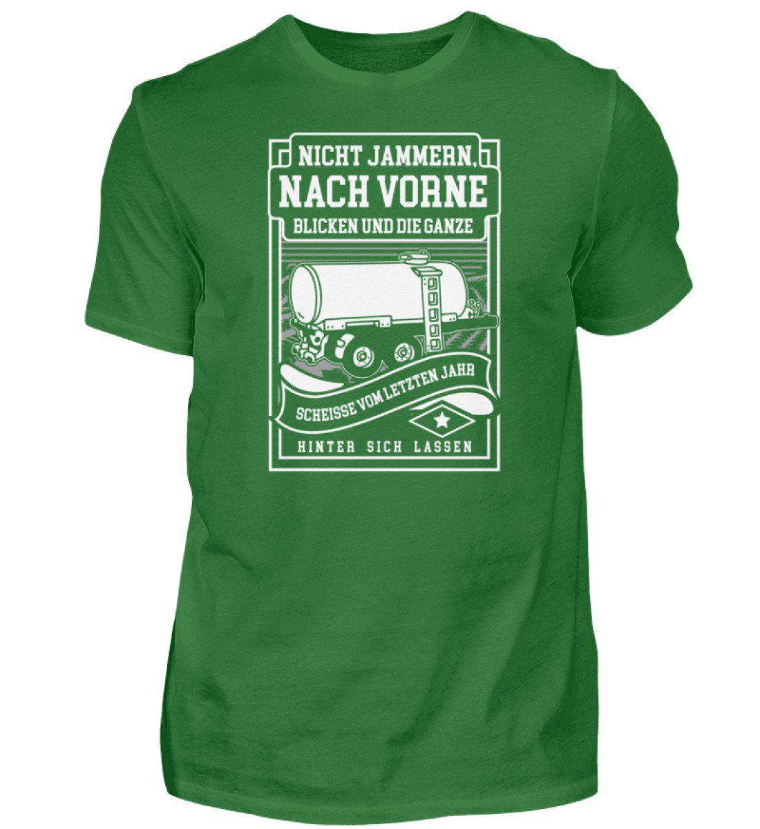 Gülle hinter sich lassen · Herren T-Shirt-Herren Basic T-Shirt-Kelly Green-S-Agrarstarz