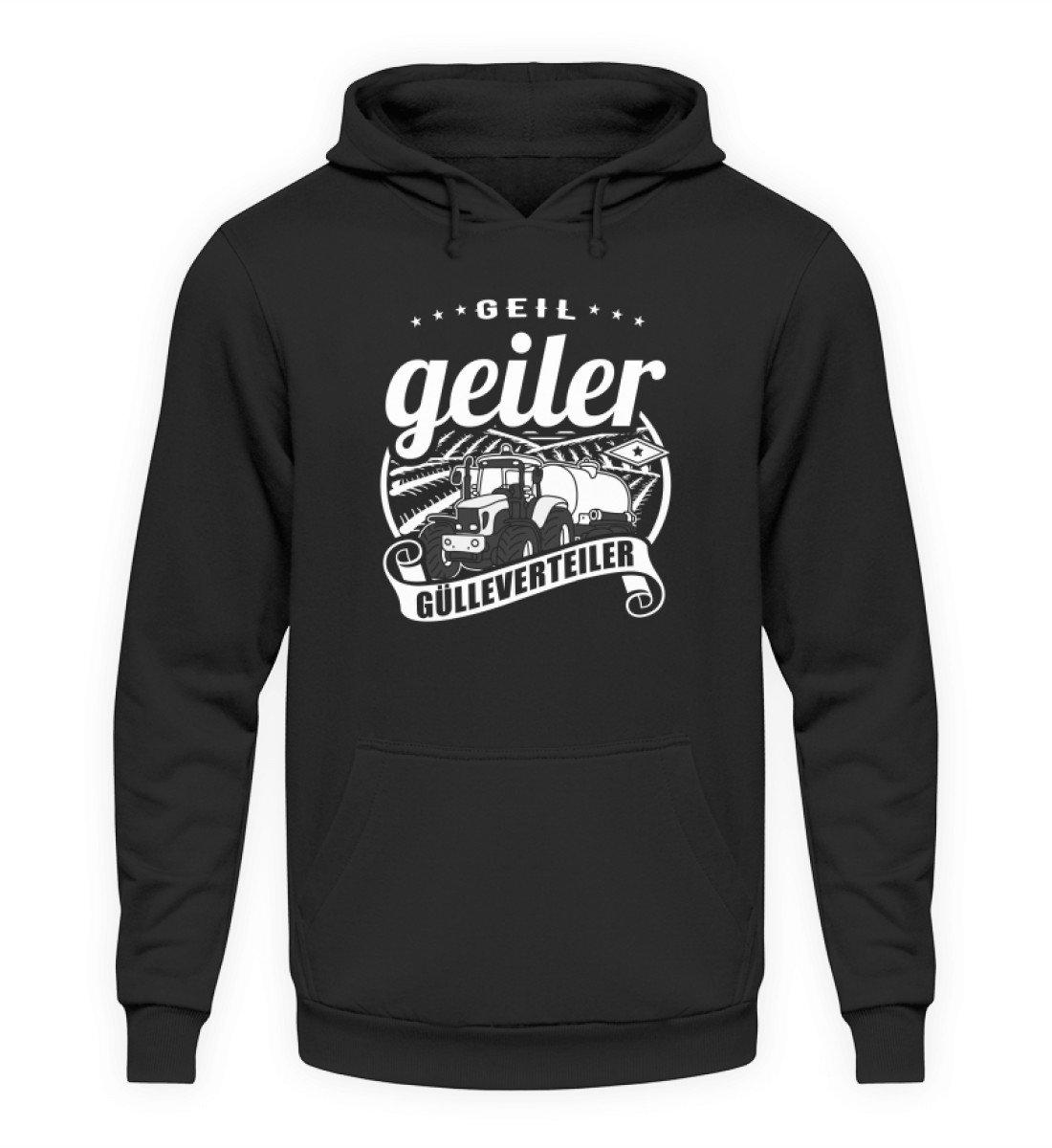 Gülleverteiler · Unisex Kapuzenpullover Hoodie-Unisex Hoodie-Jet Black-S-Agrarstarz