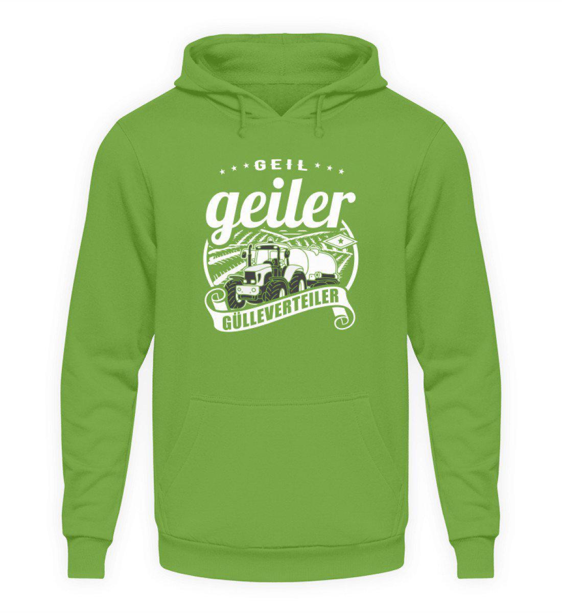 Gülleverteiler · Unisex Kapuzenpullover Hoodie-Unisex Hoodie-LimeGreen-S-Agrarstarz