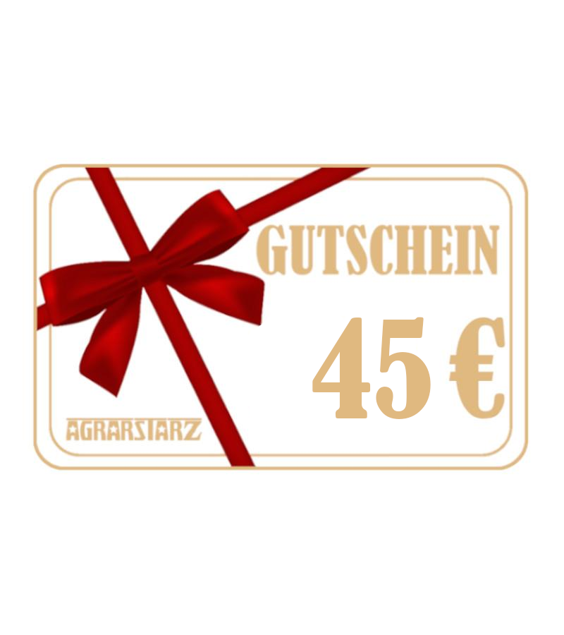 Gutschein 45 Euro (digital per E-Mail)-Gift Card-45,00 €-Agrarstarz