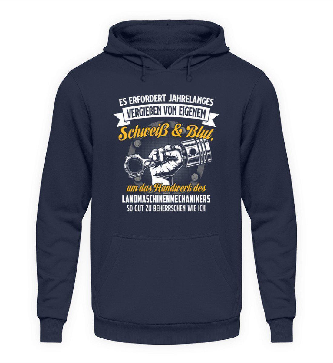 Handwerk Landmaschinenmechaniker · Unisex Kapuzenpullover Hoodie-Unisex Hoodie-Oxford Navy-S-Agrarstarz