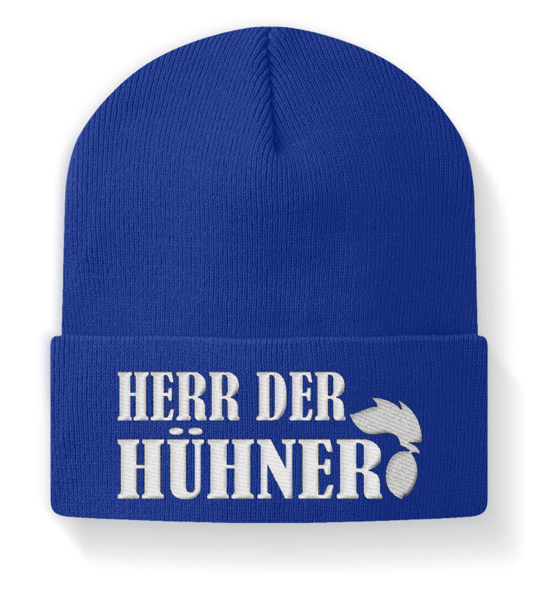 Herr der Hühner · Beanie Mütze-Beanie mit Stick-Royal-M-Agrarstarz