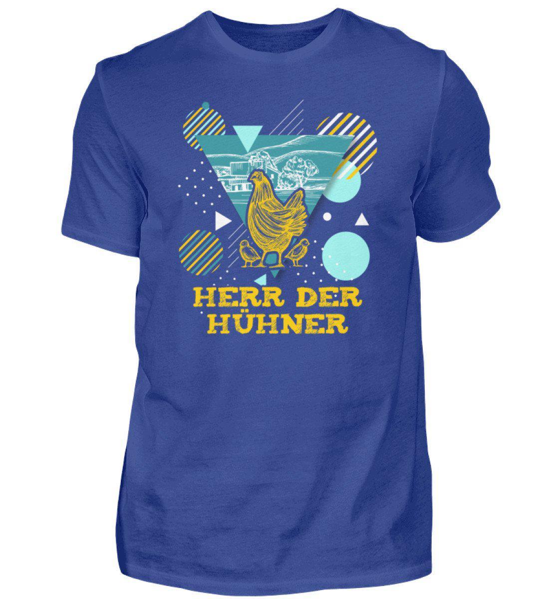 Herr der Hühner Geometric · Herren T-Shirt-Herren Basic T-Shirt-Royal Blue-S-Agrarstarz