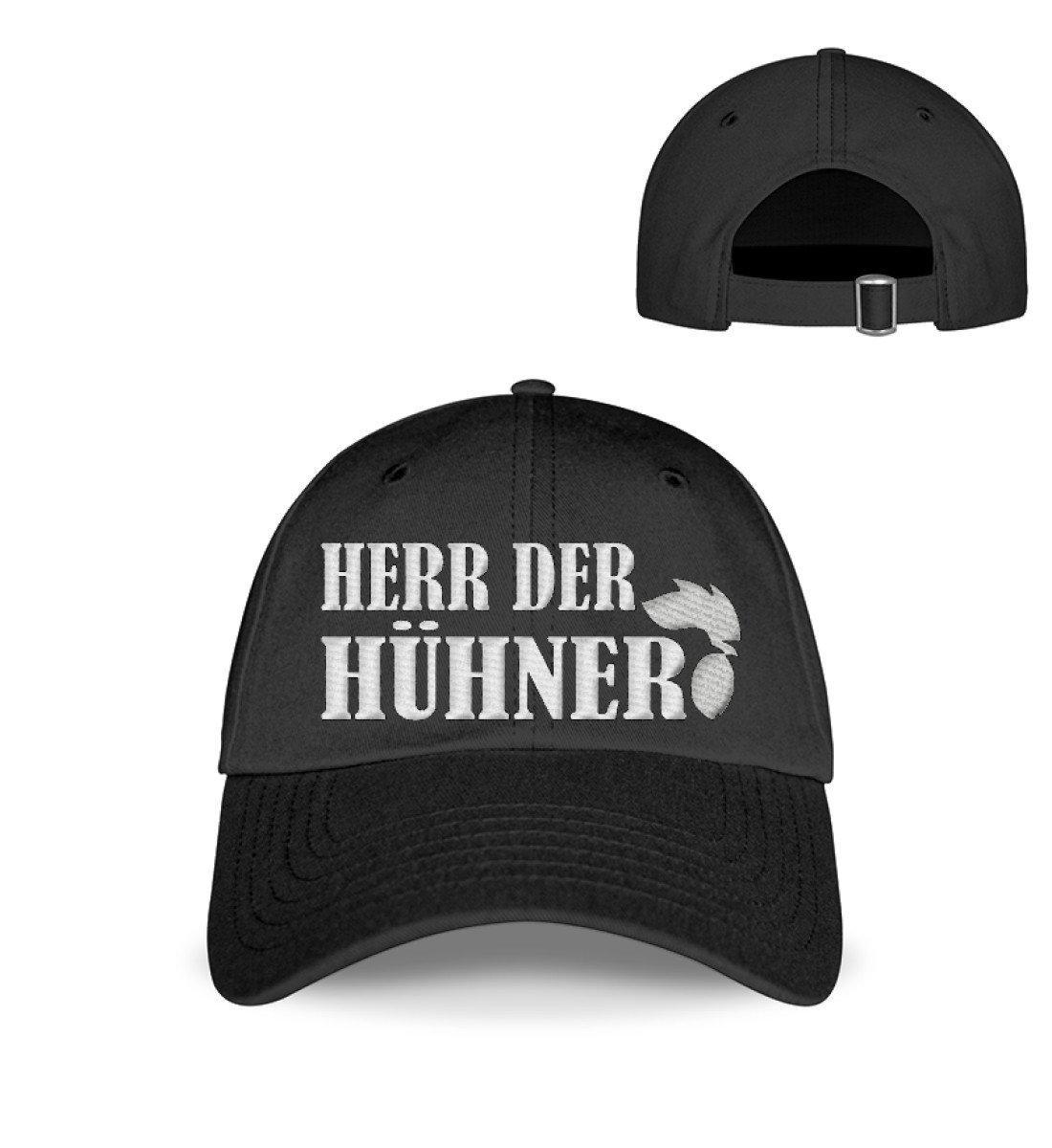 Herr der Hühner · Kappe-Baseball Cap mit Stick-Black-Einheitsgröße-Agrarstarz