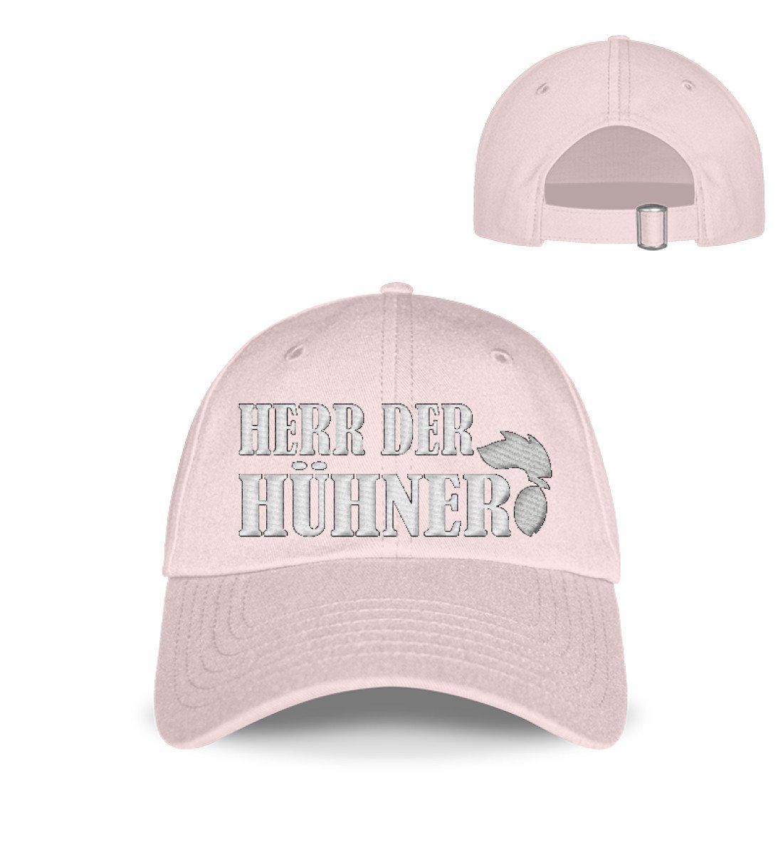 Herr der Hühner · Kappe-Baseball Cap mit Stick-Pastel Pink-Einheitsgröße-Agrarstarz