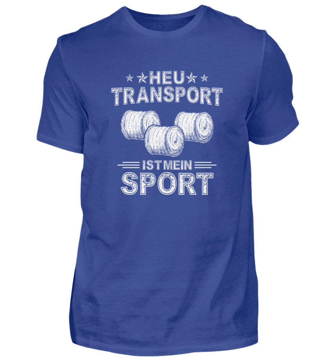 Heu Transport Sport · Herren T-Shirt-Herren Basic T-Shirt-Royal Blue-S-Agrarstarz