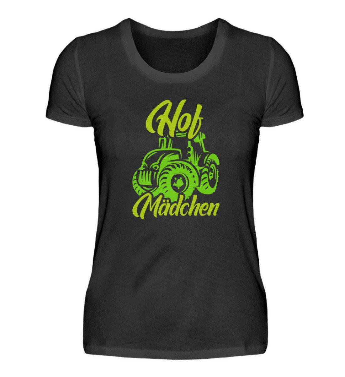 Hof Mädchen · Damen T-Shirt-Damen Basic T-Shirt-Black-S-Agrarstarz