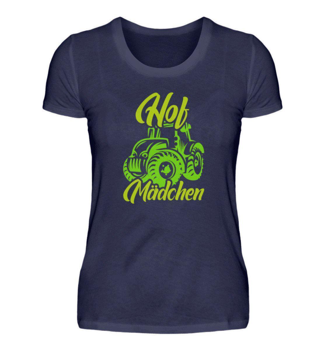 Hof Mädchen · Damen T-Shirt-Damen Basic T-Shirt-Navy-S-Agrarstarz