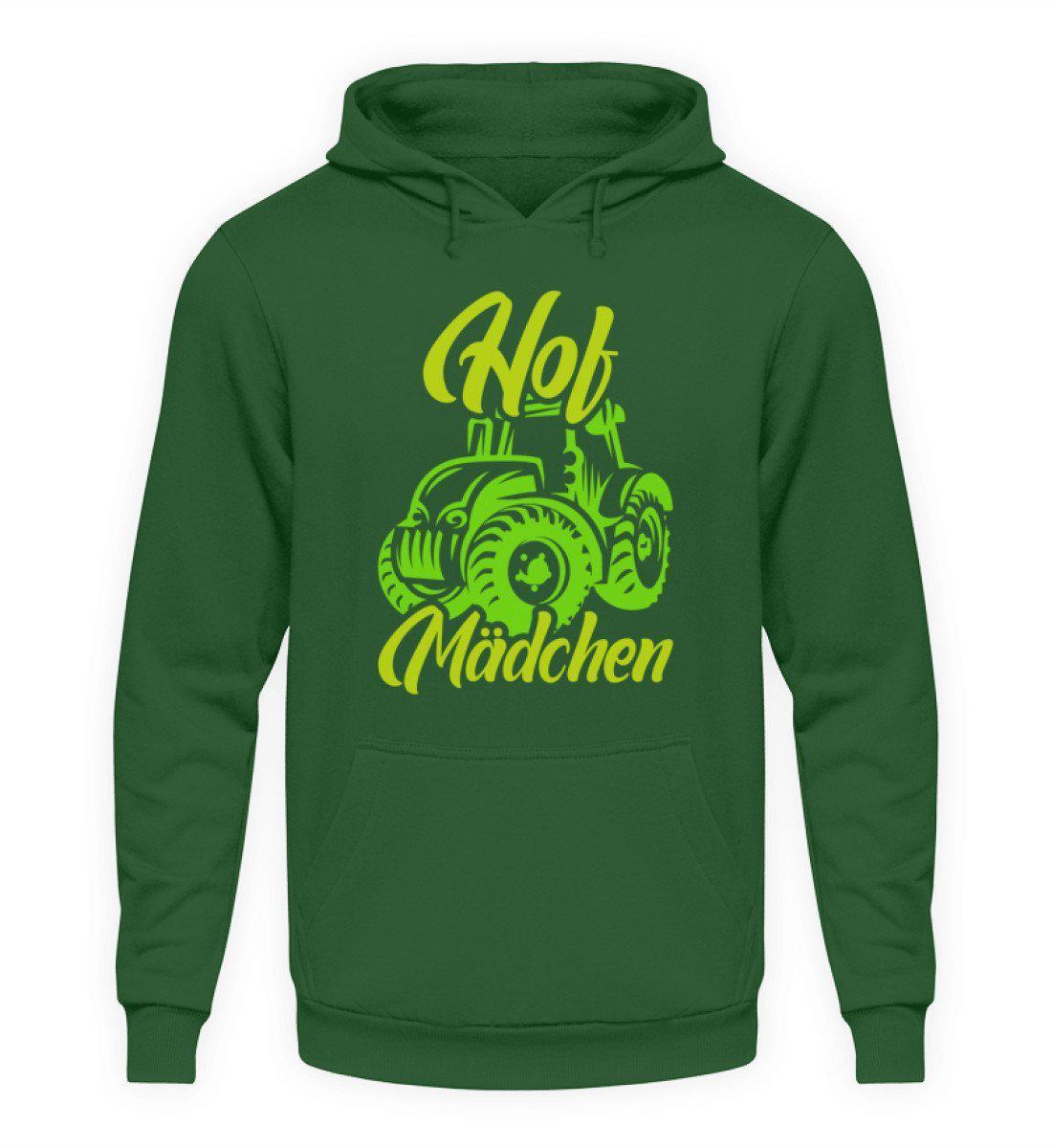 Hof Mädchen · Unisex Kapuzenpullover Hoodie-Unisex Hoodie-Bottle Green-L-Agrarstarz