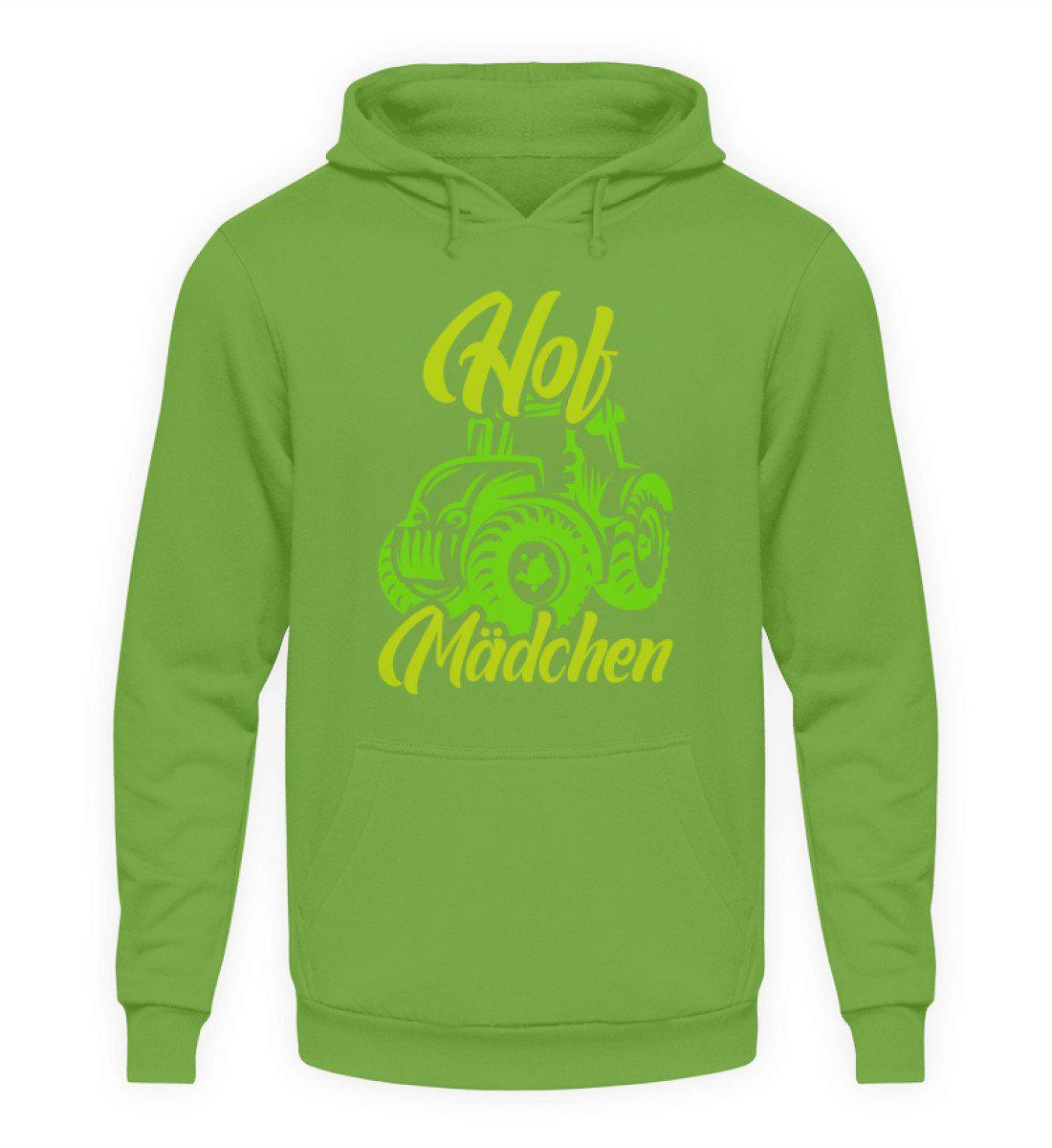 Hof Mädchen · Unisex Kapuzenpullover Hoodie-Unisex Hoodie-LimeGreen-L-Agrarstarz