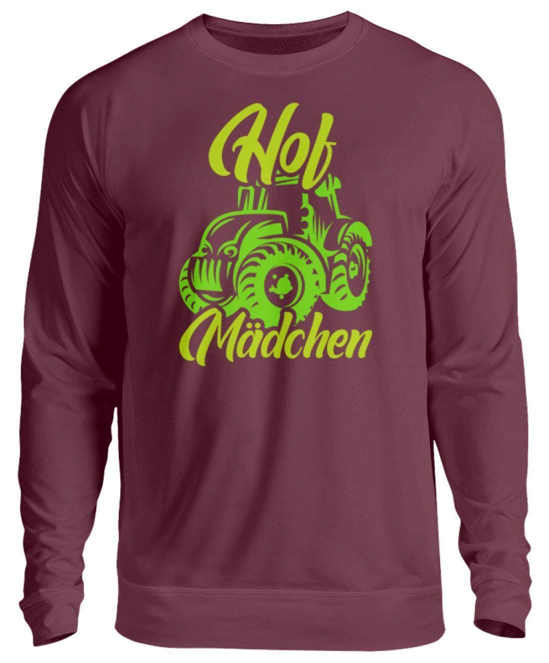Hof Mädchen · Unisex Sweatshirt Pullover-Unisex Sweatshirt-Burgundy-S-Agrarstarz