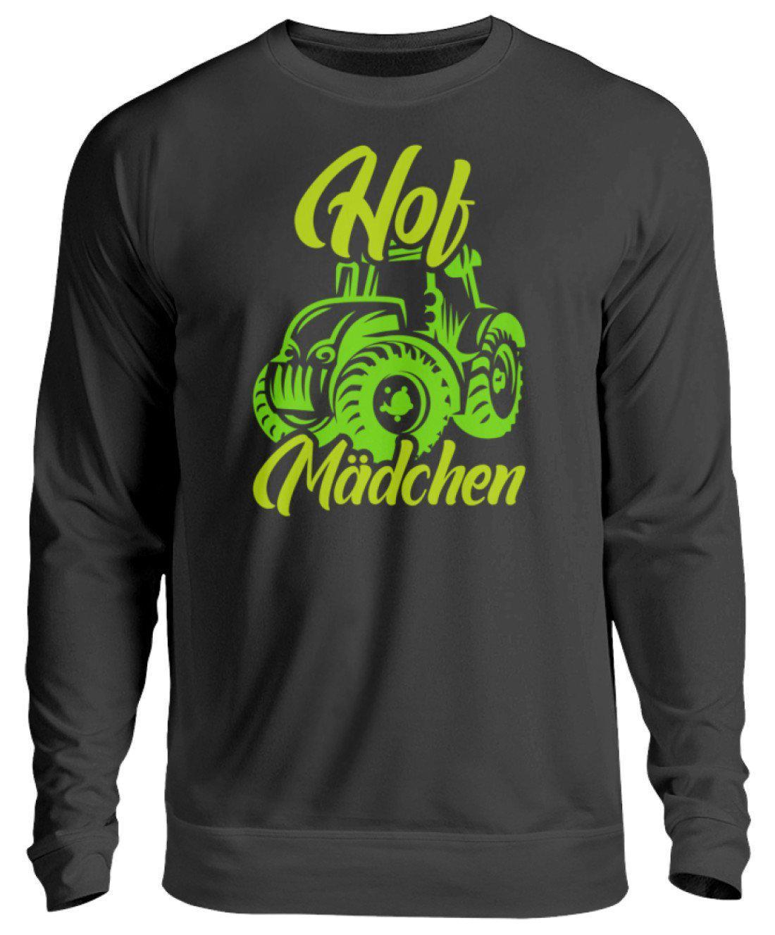 Hof Mädchen · Unisex Sweatshirt Pullover-Unisex Sweatshirt-Jet Black-S-Agrarstarz