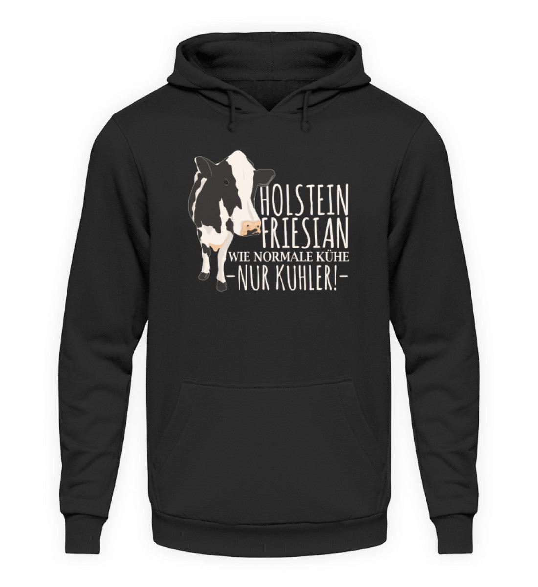 Holstein Friesian kuhler · Unisex Kapuzenpullover Hoodie-Unisex Hoodie-Deep Black-S-Agrarstarz