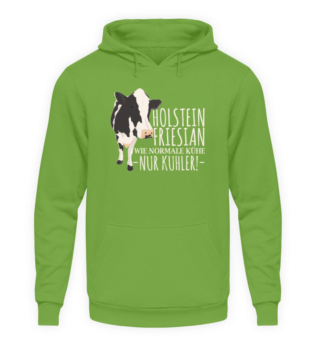 Holstein Friesian kuhler · Unisex Kapuzenpullover Hoodie-Unisex Hoodie-LimeGreen-S-Agrarstarz