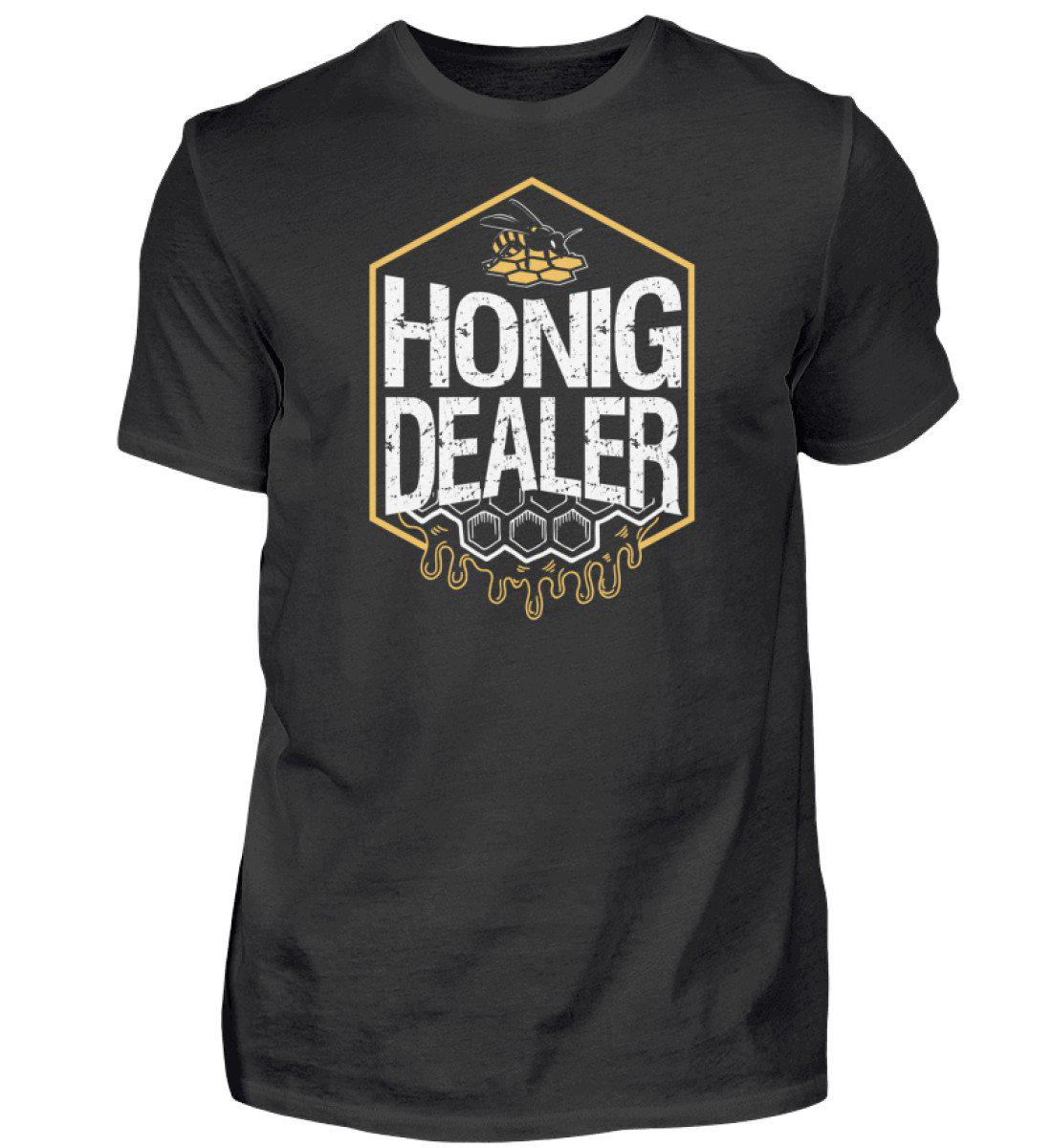 Honig Dealer · Herren T-Shirt-Herren Basic T-Shirt-Black-S-Agrarstarz
