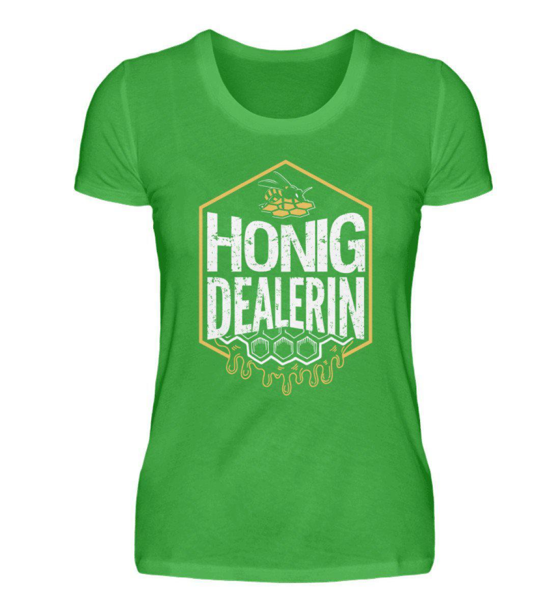 Honig Dealerin · Damen T-Shirt-Damen Basic T-Shirt-Green Apple-S-Agrarstarz