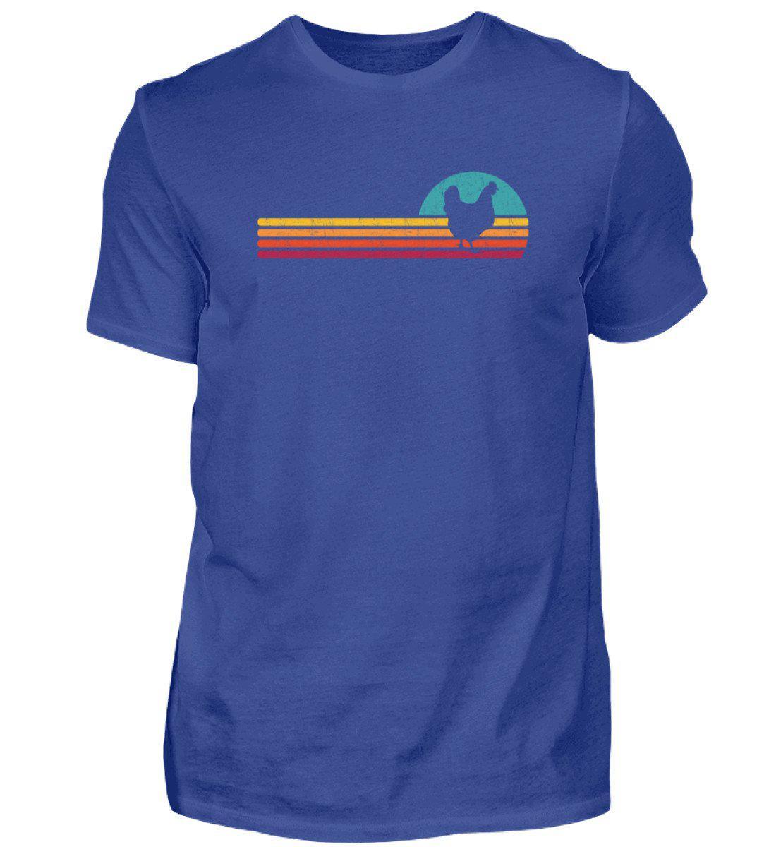 Huhn Retro · Herren T-Shirt-Herren Basic T-Shirt-Royal Blue-S-Agrarstarz