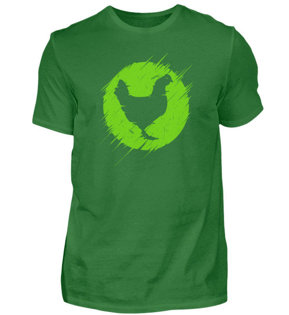 Huhn simple · Herren T-Shirt-Herren Basic T-Shirt-Kelly Green-S-Agrarstarz