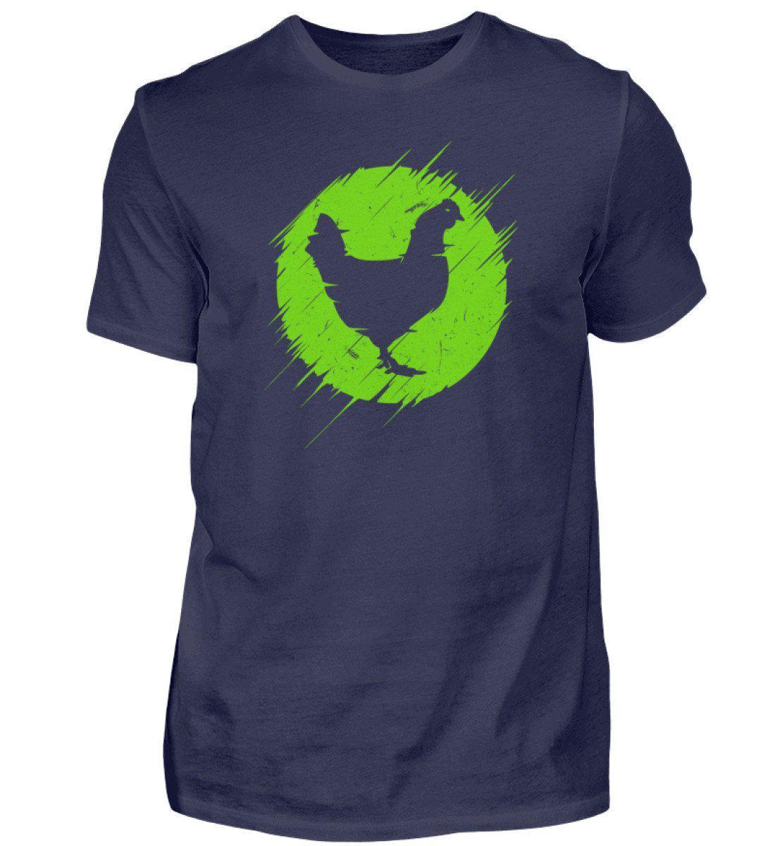 Huhn simple · Herren T-Shirt-Herren Basic T-Shirt-Navy-S-Agrarstarz