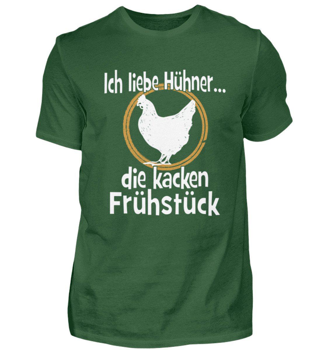 Hühner Frühstück · Herren T-Shirt-Herren Basic T-Shirt-Bottle Green-S-Agrarstarz
