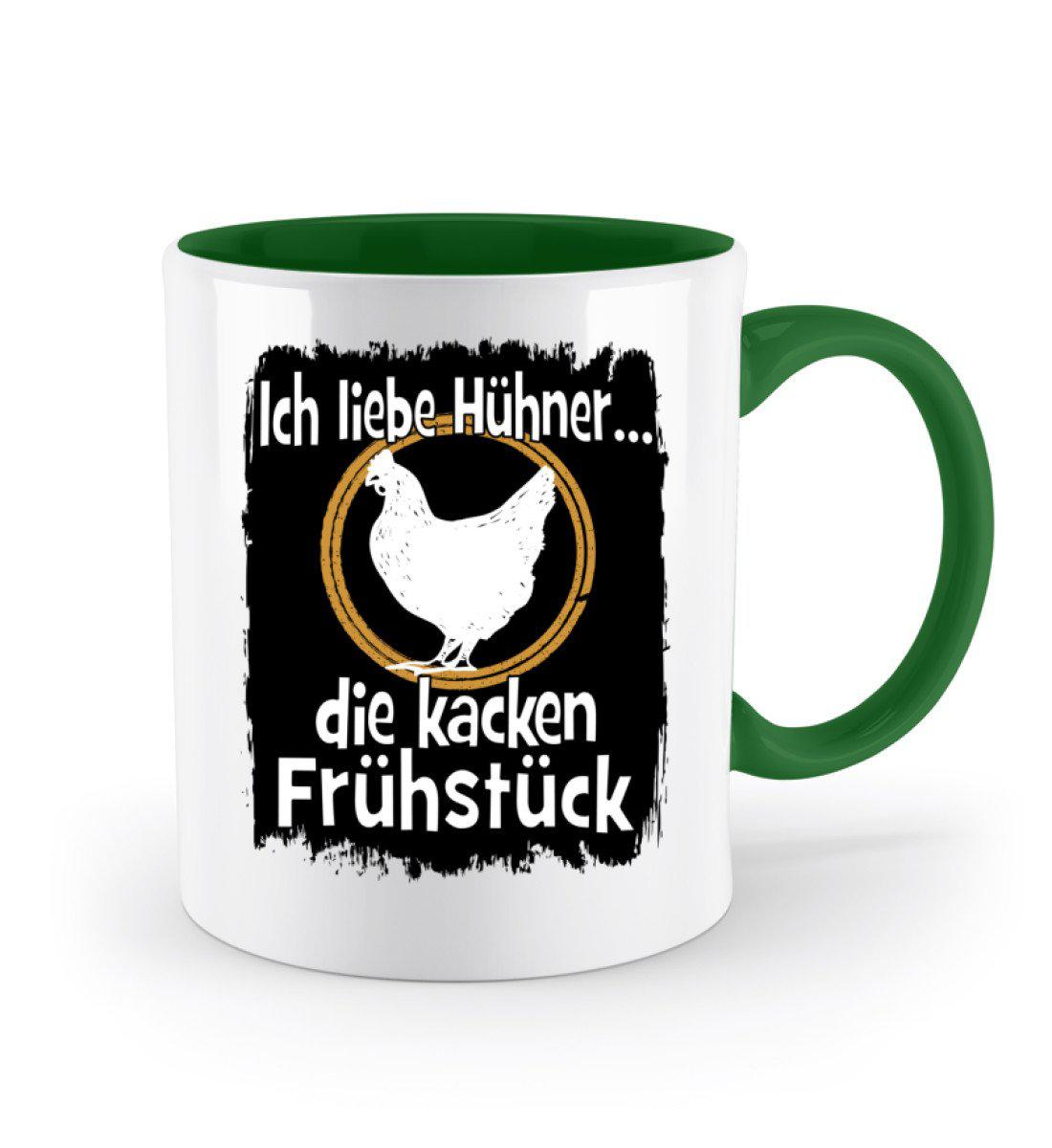 Hühner Frühstück · Keramik Tasse zweifarbig-Keramik Tasse Zweifarbig-Agrarstarz