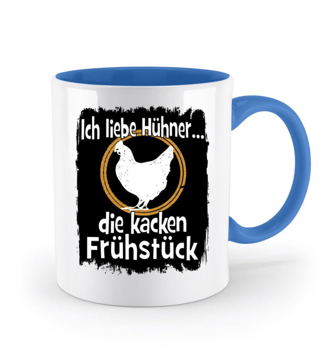 Hühner Frühstück · Keramik Tasse zweifarbig-Keramik Tasse Zweifarbig-Agrarstarz