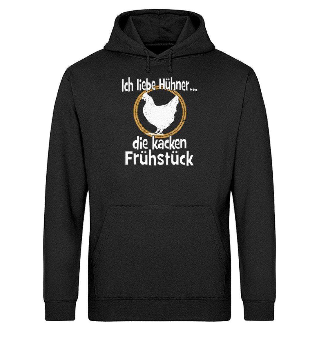 Hühner Frühstück · Unisex Organic Hoodie-Drummer Hoodie ST/ST-Black-XS-Agrarstarz