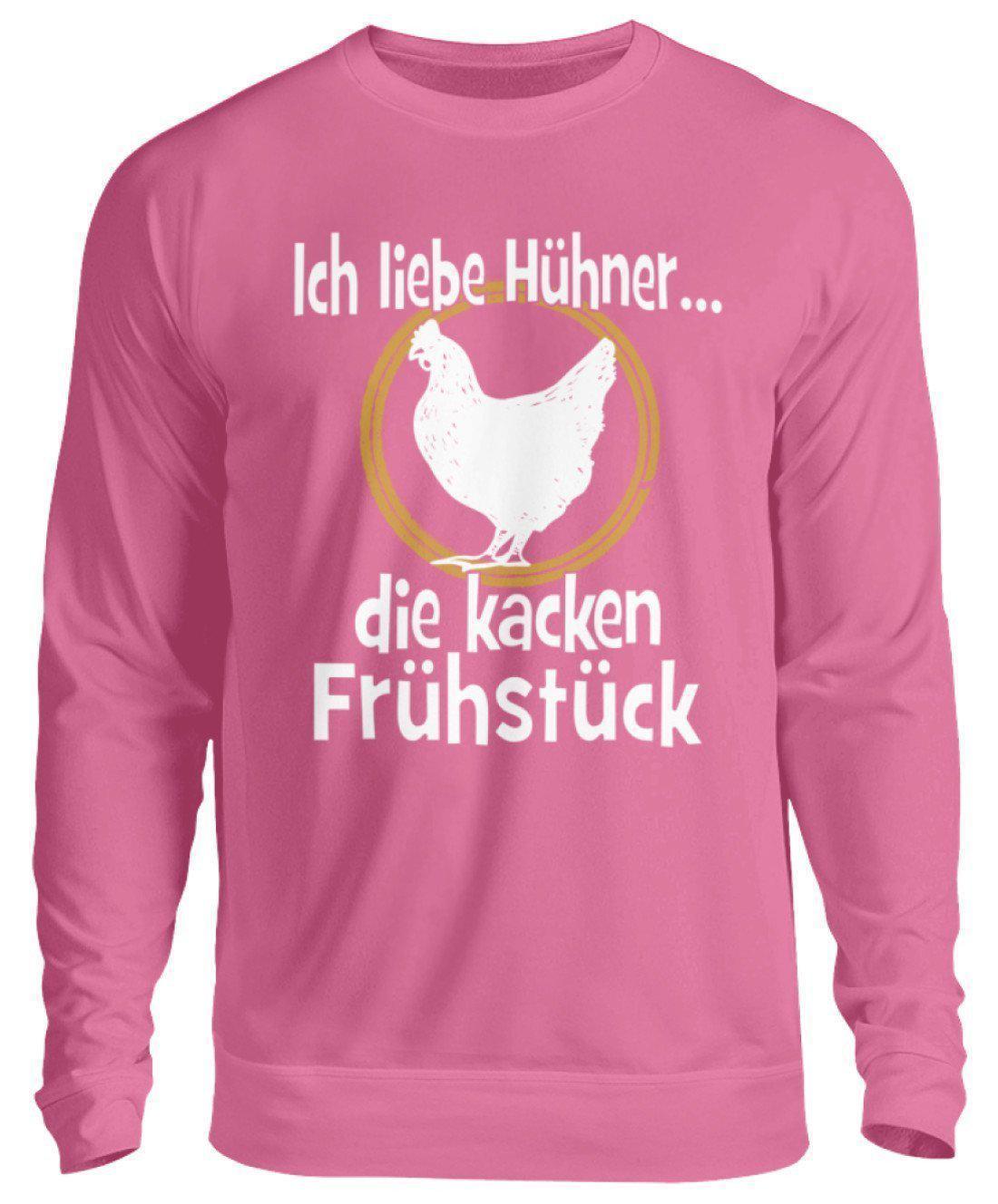 Hühner Frühstück · Unisex Sweatshirt Pullover-Unisex Sweatshirt-Candyfloss Pink-S-Agrarstarz