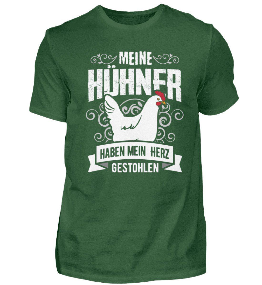 Hühner Herz gestohlen · Herren T-Shirt-Herren Basic T-Shirt-Bottle Green-S-Agrarstarz