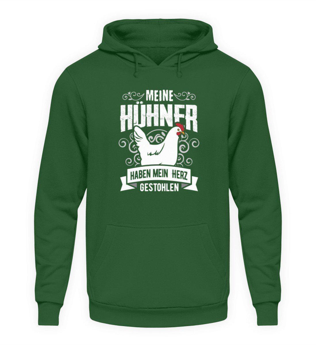 Hühner Herz gestohlen · Unisex Kapuzenpullover Hoodie-Unisex Hoodie-Bottle Green-L-Agrarstarz
