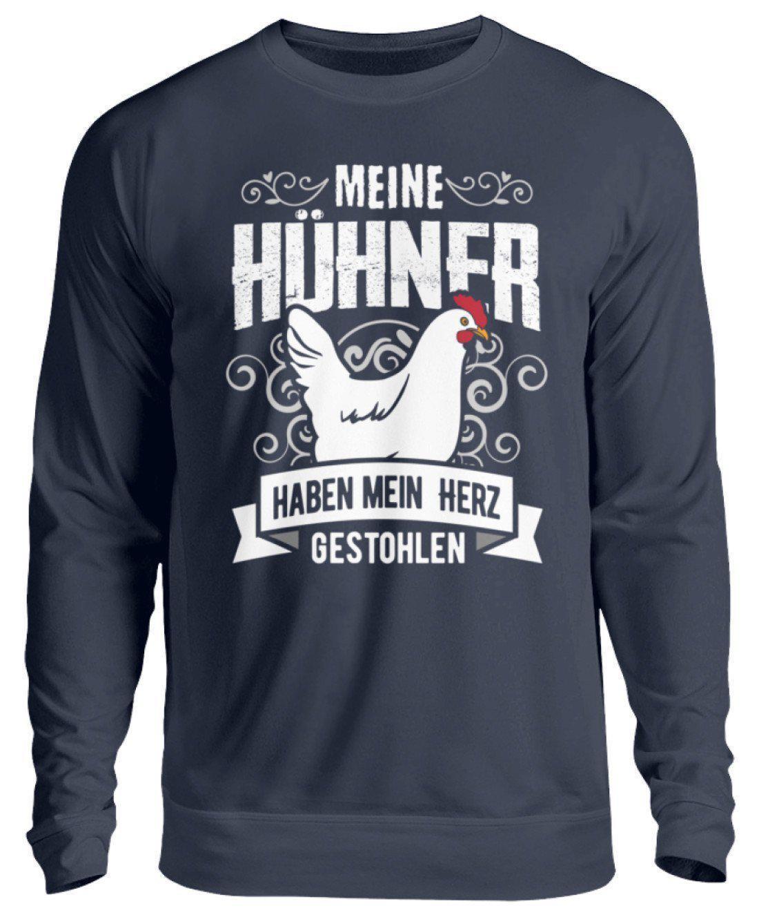 Hühner Herz gestohlen · Unisex Sweatshirt Pullover-Unisex Sweatshirt-Oxford Navy-S-Agrarstarz