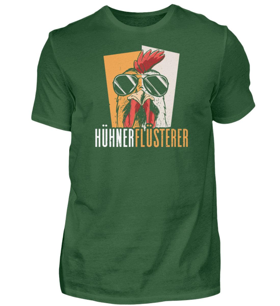 Hühnerflüsterer - Herren Shirt-Herren Basic T-Shirt-Bottle Green-S-Agrarstarz