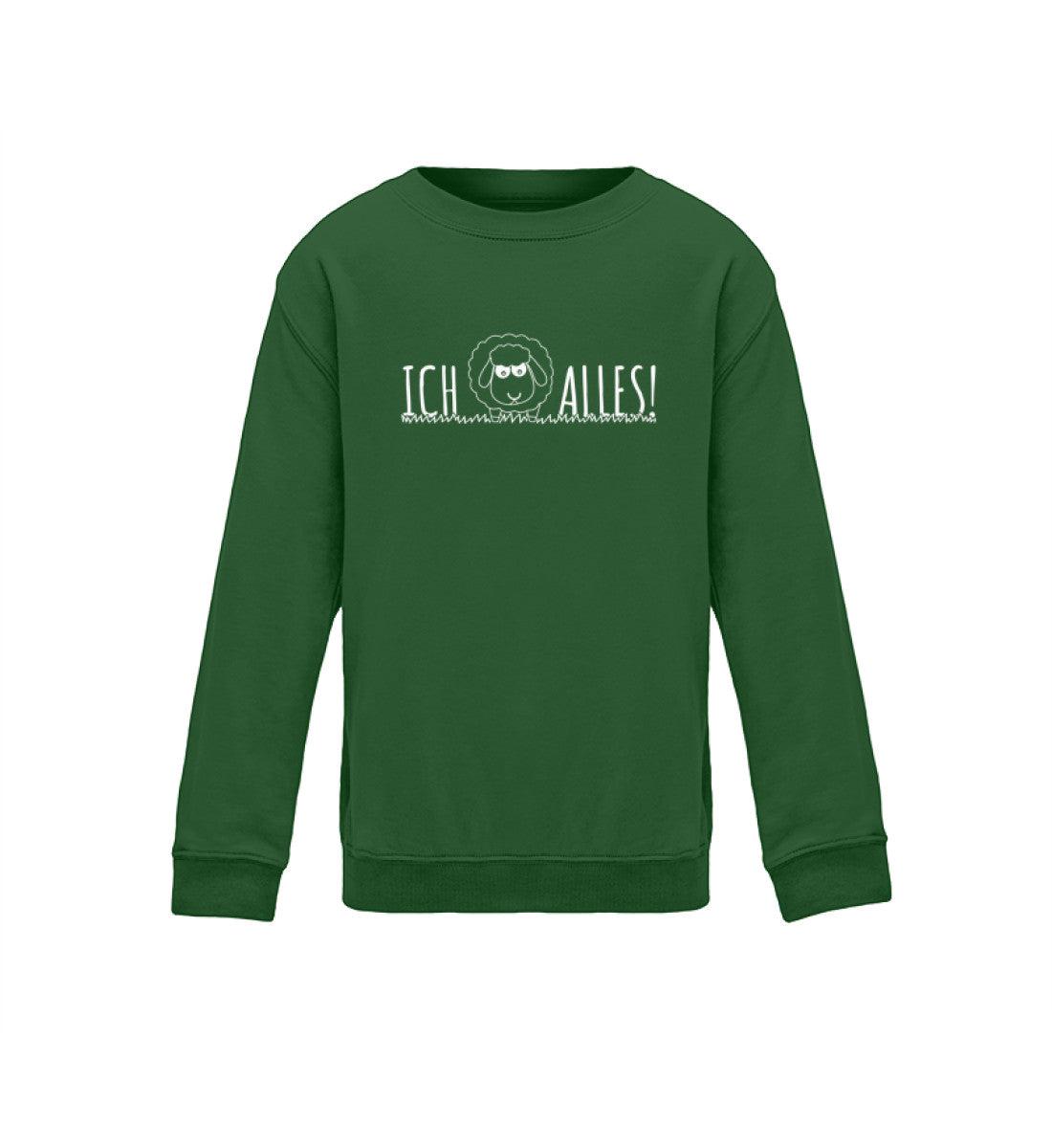 Ich Schaf alles · Kinder Sweatshirt-Kinder Sweatshirt-Bottle Green-12/14 (152/164)-Agrarstarz