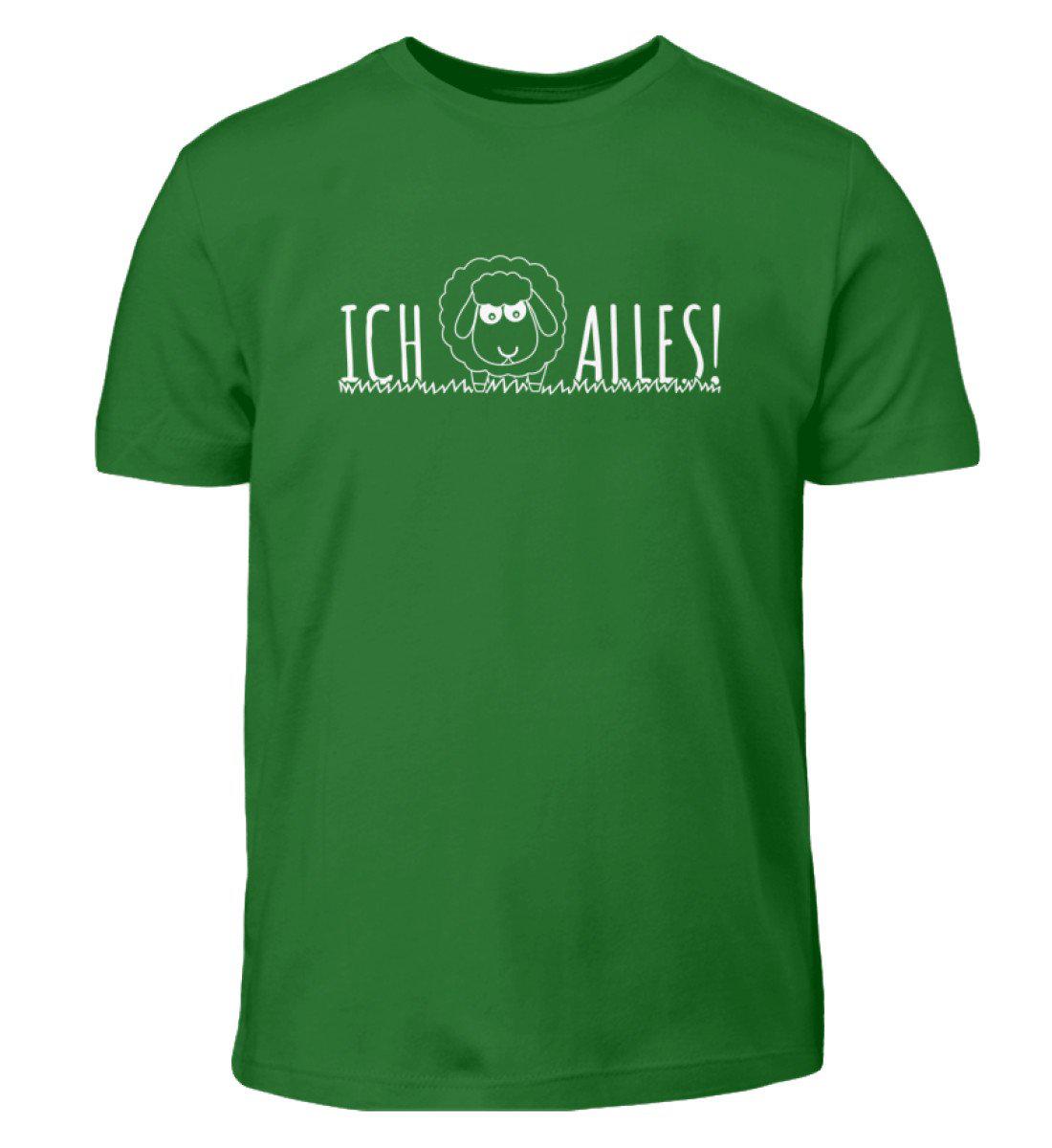 Ich Schaf alles - Kinder T-Shirt-Kinder T-Shirt-Kelly Green-12/14 (152/164)-Agrarstarz