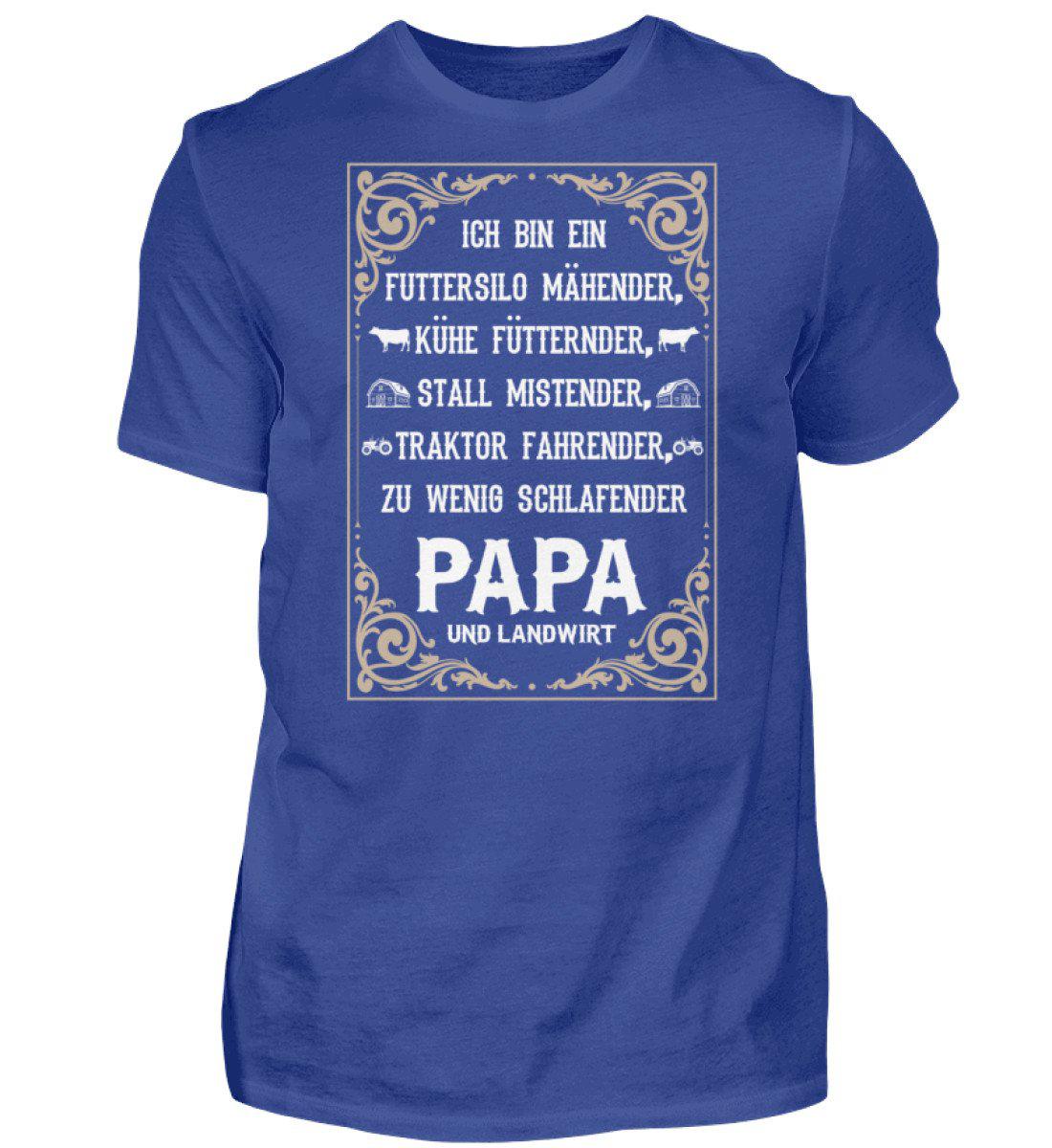 Ich bin Landwirt Papa · Herren T-Shirt-Herren Basic T-Shirt-Royal Blue-S-Agrarstarz