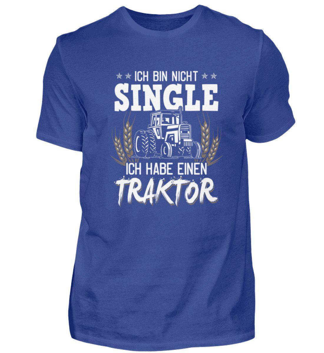 Ich bin nicht single Traktor · Herren T-Shirt-Herren Basic T-Shirt-Royal Blue-S-Agrarstarz