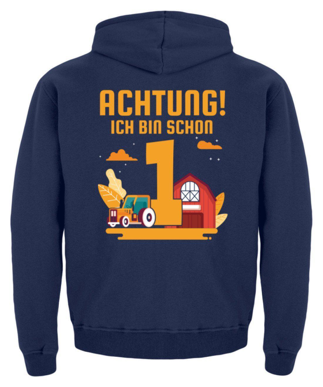 Ich bin schon 1 · Kinder Kapuzenpullover Hoodie-Kinder Hoodie-Agrarstarz