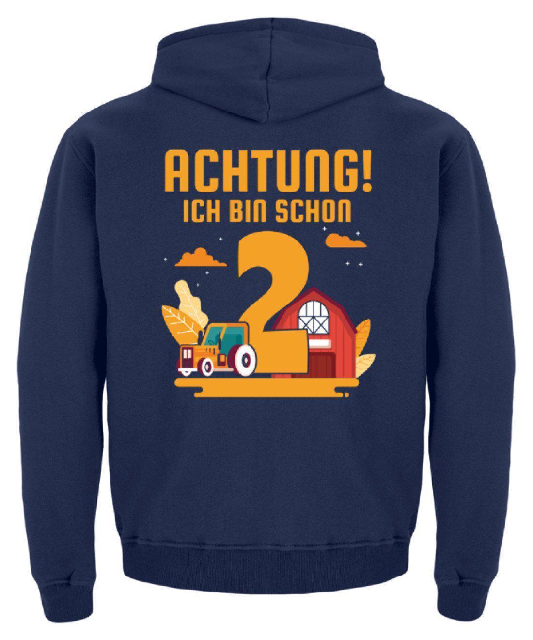 Ich bin schon 2 · Kinder Kapuzenpullover Hoodie-Kinder Hoodie-Agrarstarz