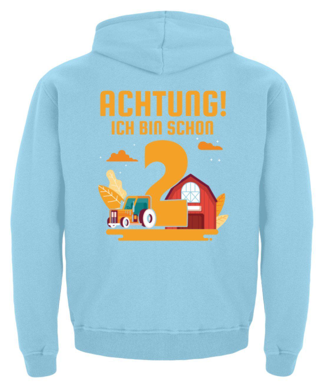 Ich bin schon 2 · Kinder Kapuzenpullover Hoodie-Kinder Hoodie-Agrarstarz