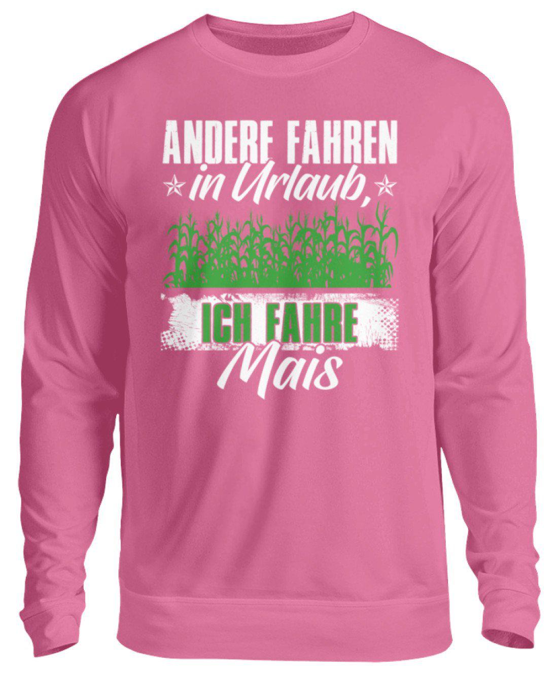 Ich fahre Mais · Unisex Sweatshirt Pullover-Unisex Sweatshirt-Candyfloss Pink-S-Agrarstarz
