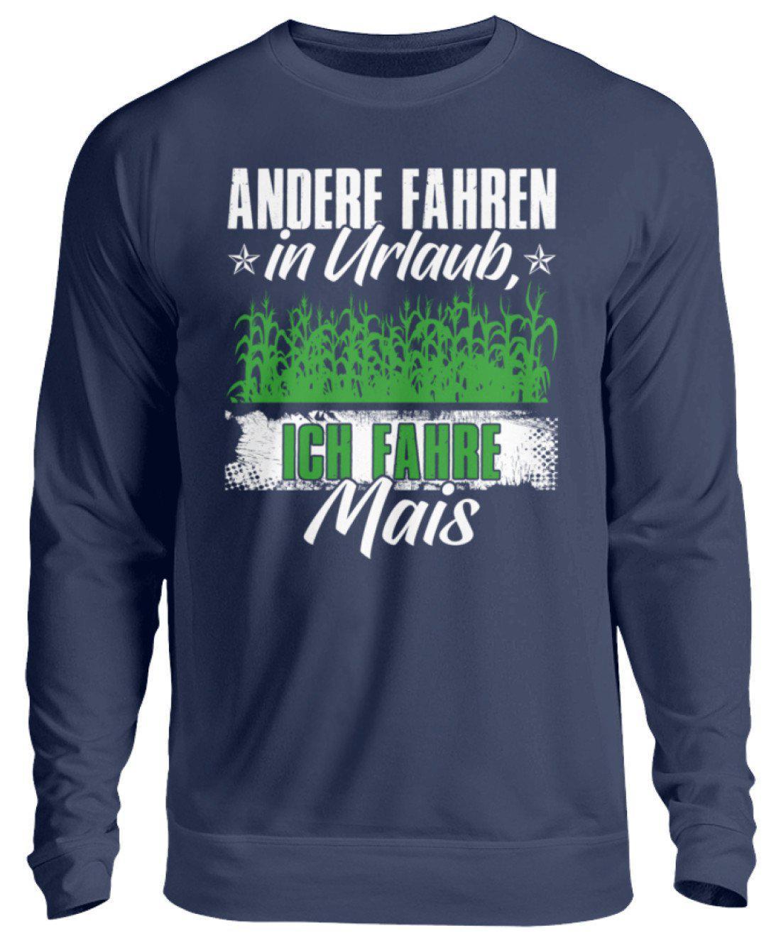 Ich fahre Mais · Unisex Sweatshirt Pullover-Unisex Sweatshirt-New French Navy-S-Agrarstarz