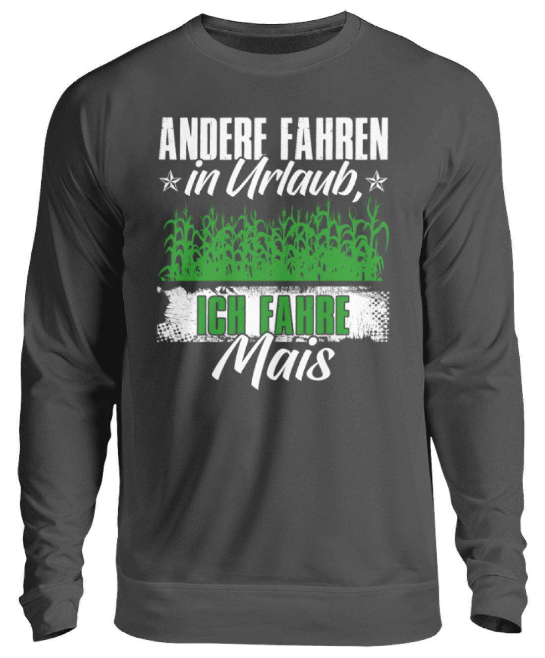 Ich fahre Mais · Unisex Sweatshirt Pullover-Unisex Sweatshirt-Storm Grey (Solid)-S-Agrarstarz