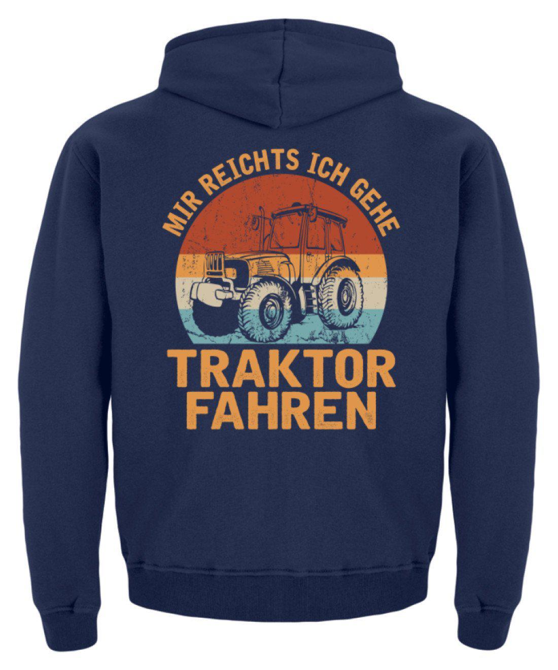 Ich gehe Traktor fahren Retro · Kinder Kapuzenpullover Hoodie-Kinder Hoodie-Agrarstarz