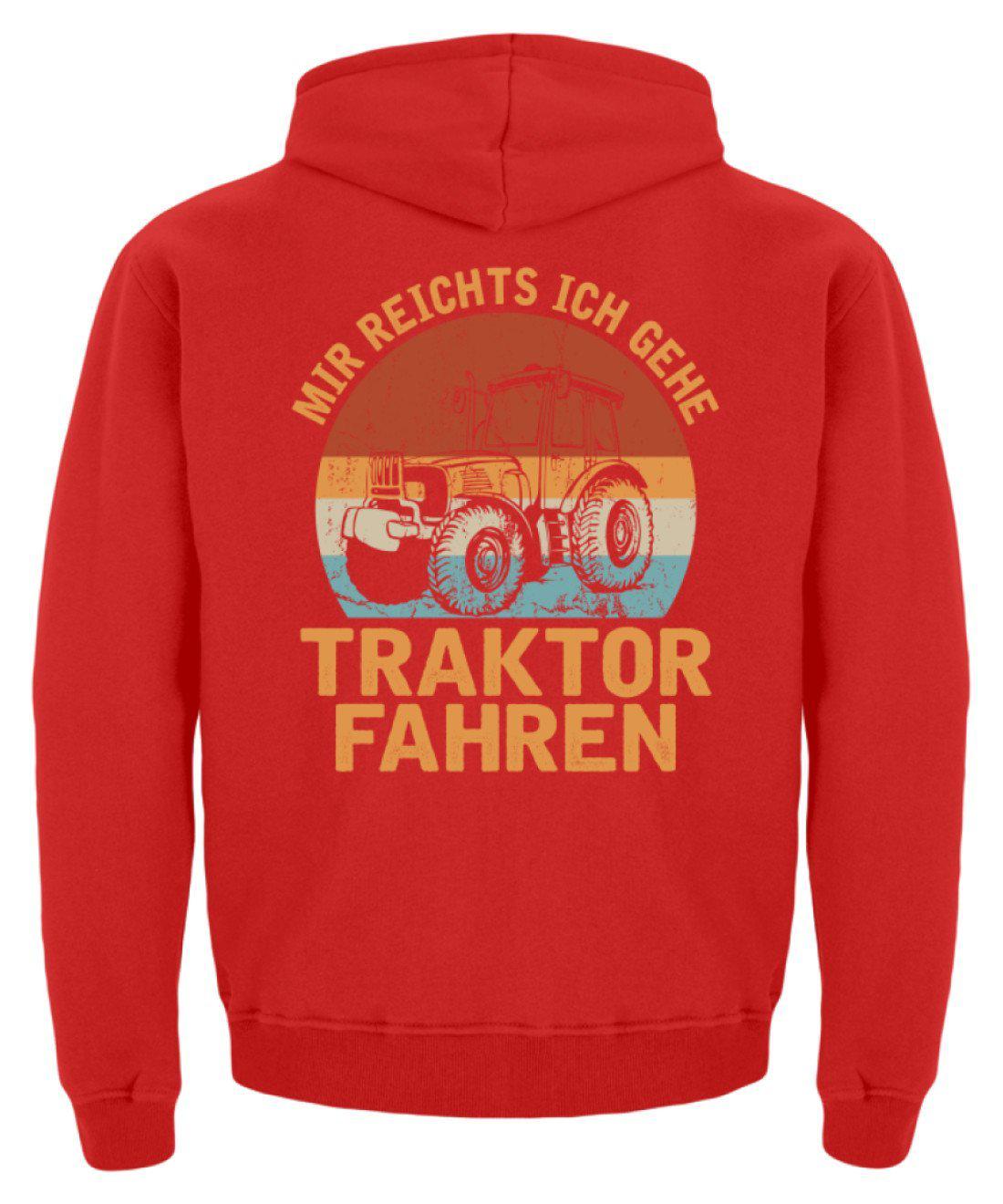 Ich gehe Traktor fahren Retro · Kinder Kapuzenpullover Hoodie-Kinder Hoodie-Agrarstarz