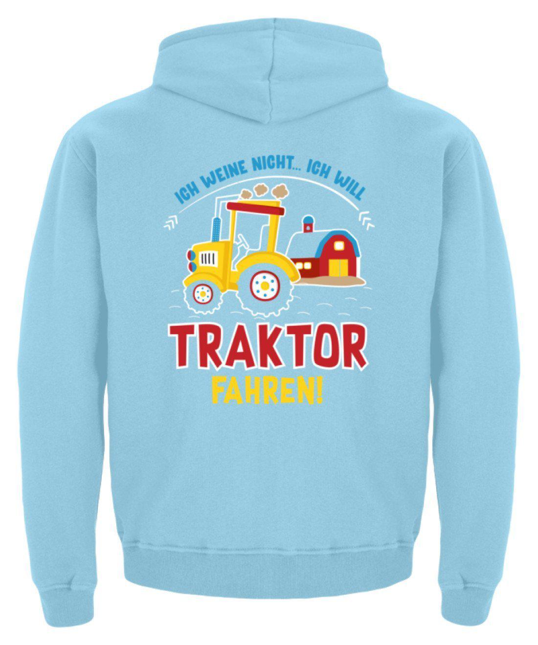 Ich will Traktor fahren · Kinder Kapuzenpullover Hoodie-Kinder Hoodie-Agrarstarz