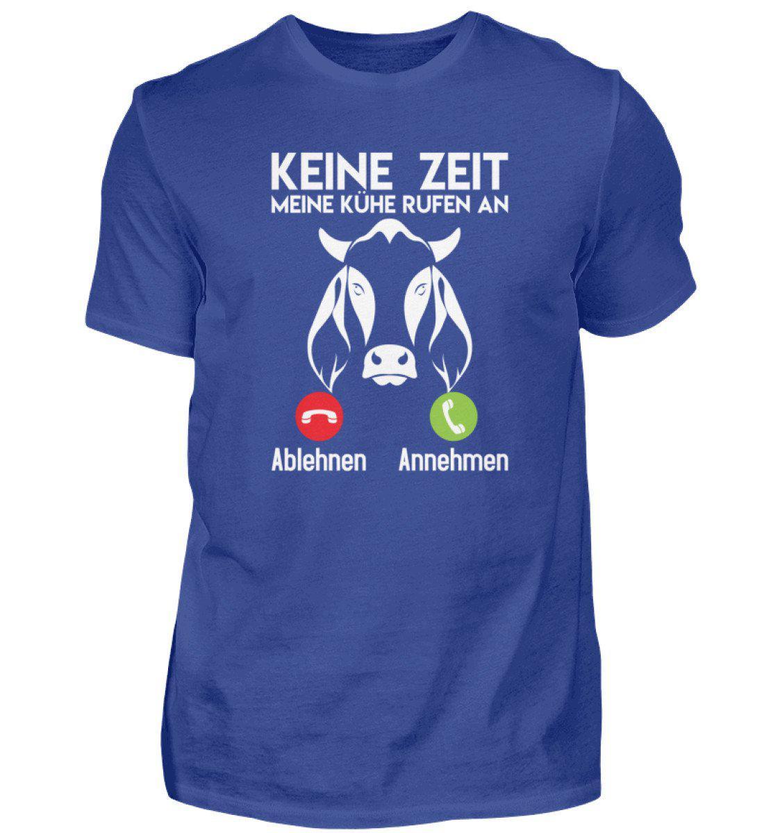 Keine Zeit Kühe rufen an · Herren T-Shirt-Herren Basic T-Shirt-Royal Blue-S-Agrarstarz