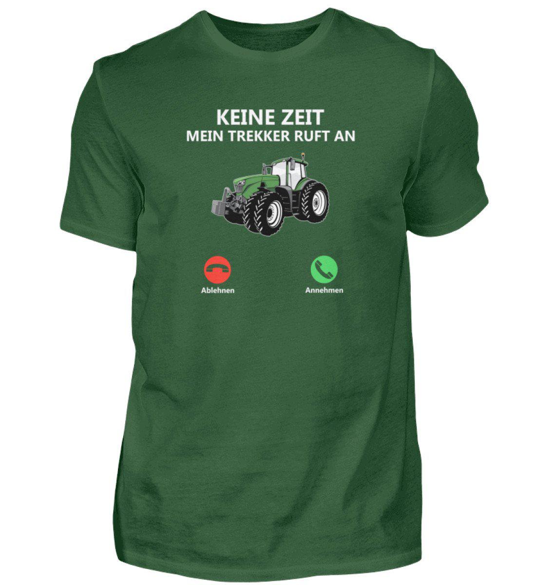 Keine Zeit Trekker ruft an · Herren T-Shirt-Herren Basic T-Shirt-Bottle Green-S-Agrarstarz