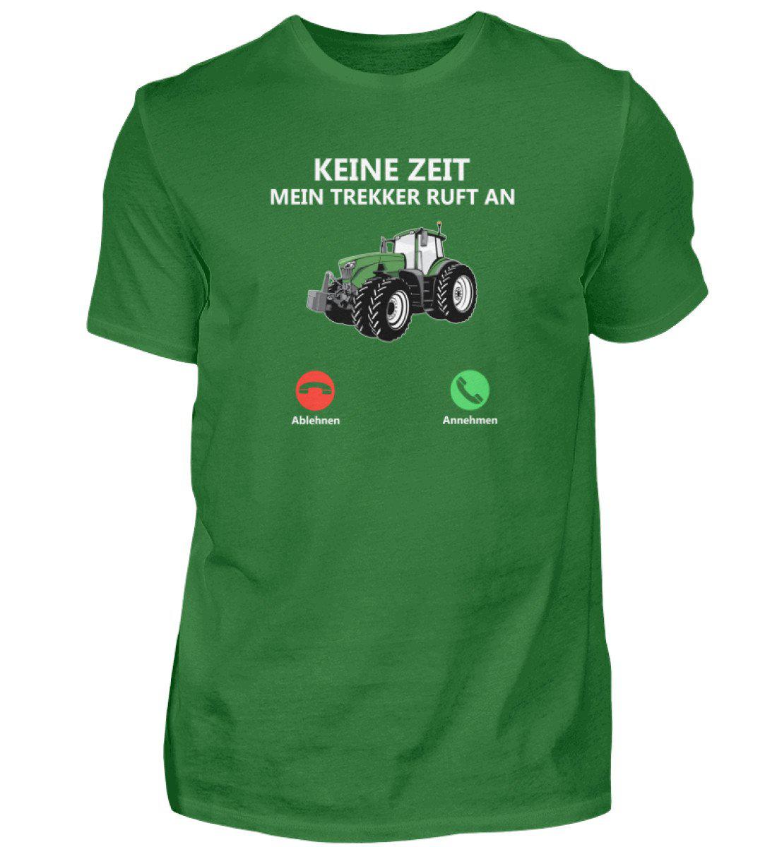 Keine Zeit Trekker ruft an · Herren T-Shirt-Herren Basic T-Shirt-Kelly Green-S-Agrarstarz